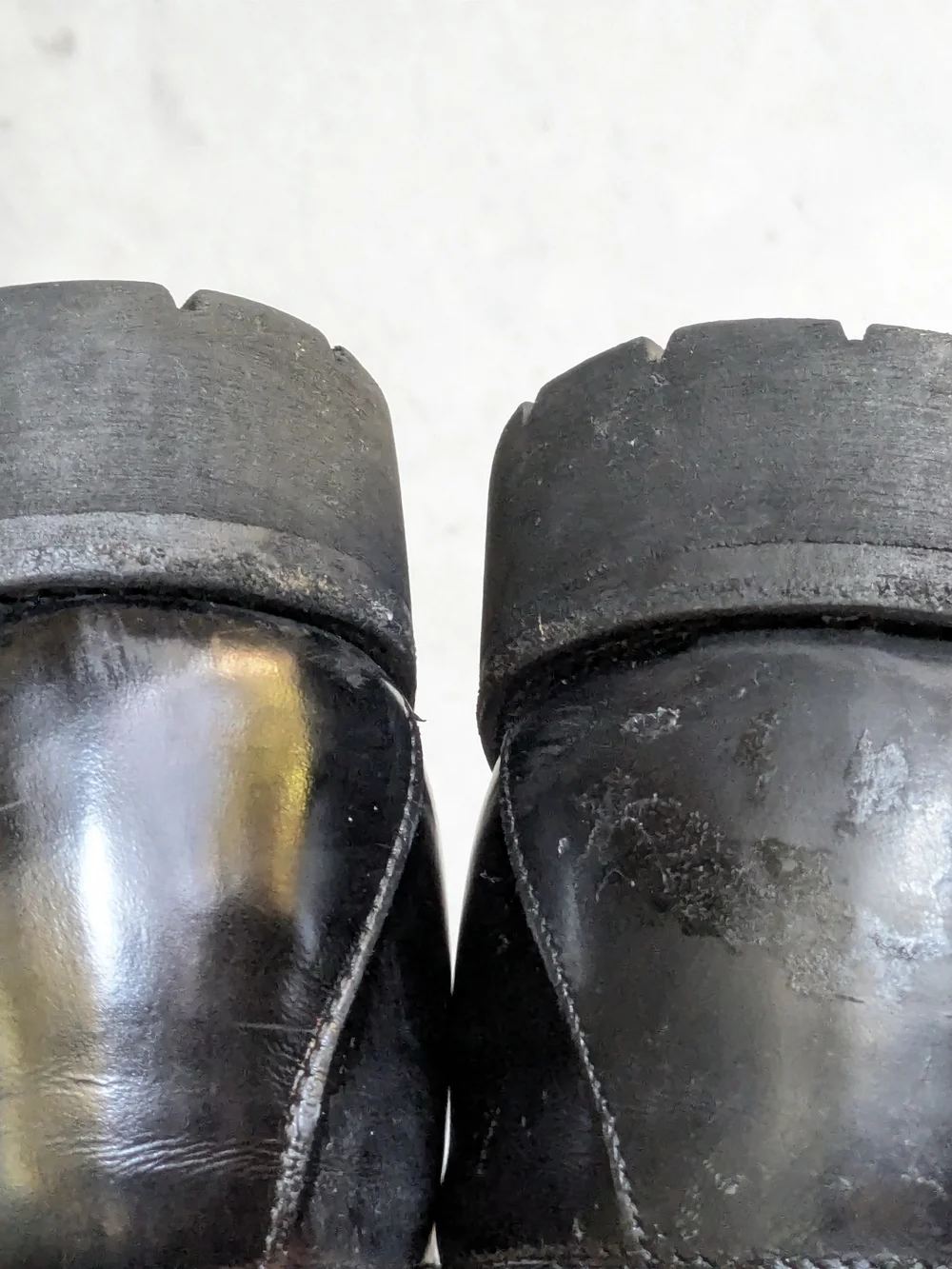 Gucci Men's Black Leather Horsebit Loafers US 10.5 Rubber